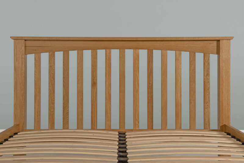 Boston Solid Natural Oak Bed Frame - 4ft Small Double - Image 11
