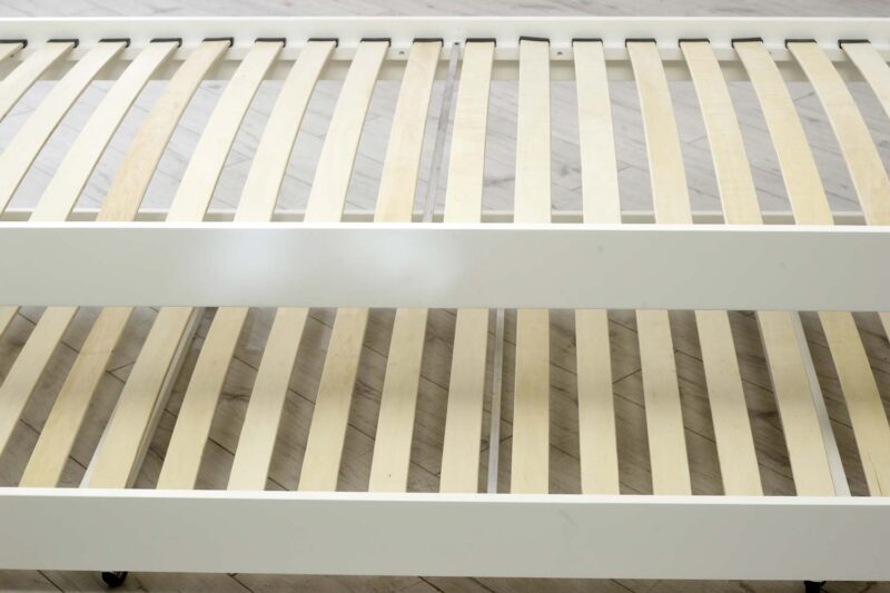 Marieno Soft White Solid Wood Guest Bed – 3ft Single, Main Bed Only, B Grade - Image 14